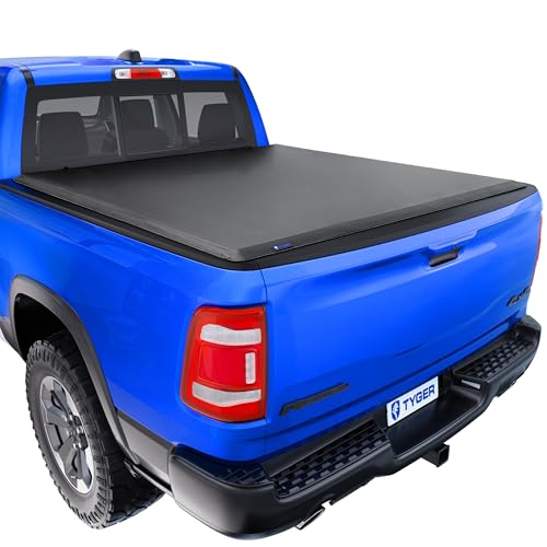 Tyger Auto T1 soft roll-up tonneau cover for Ram 1500