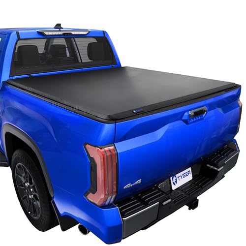 Tyger Auto T3 soft tri-fold tonneau cover for 2022-2026 Toyota Tundra 5.5-foot bed