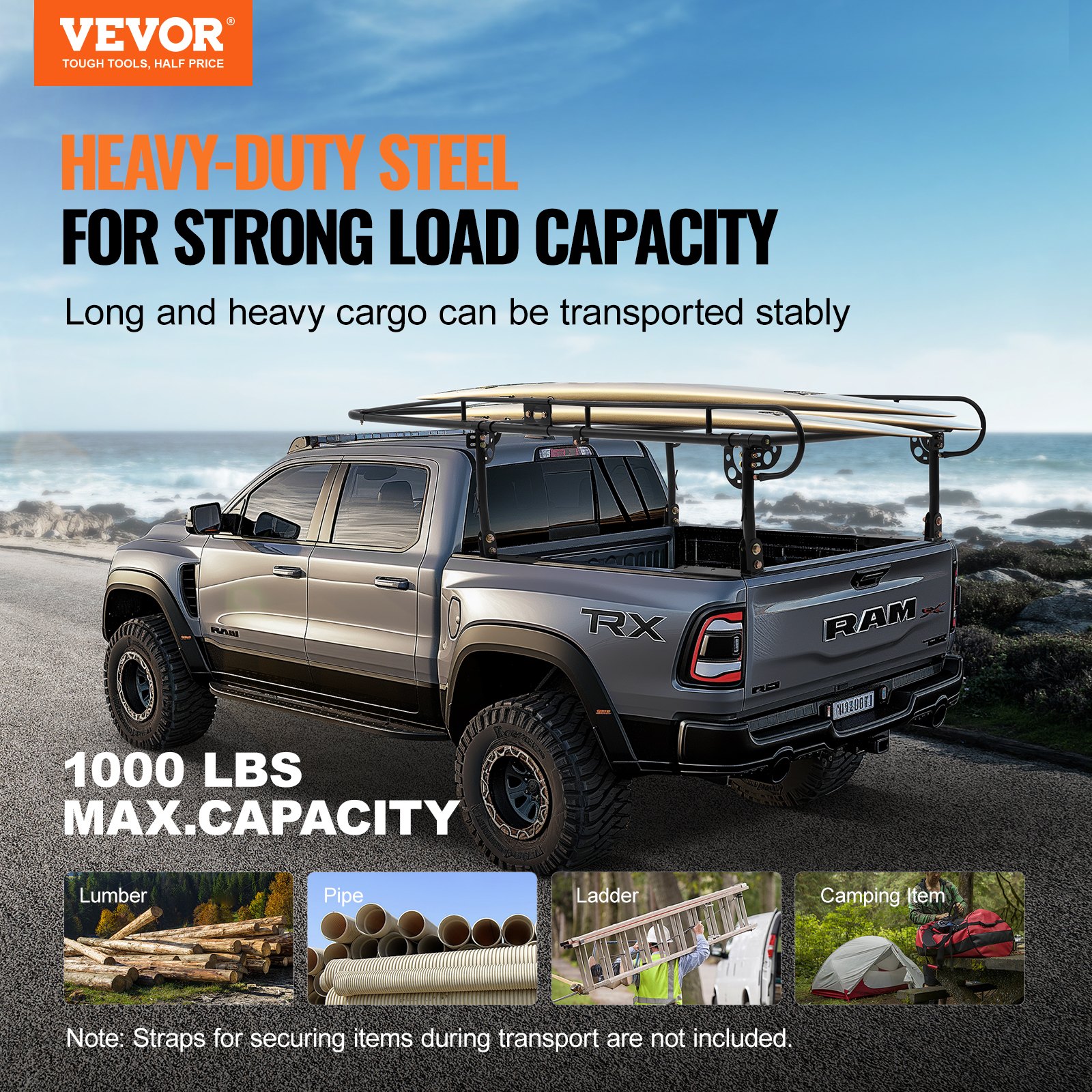 VEVOR heavy duty truck bed rack