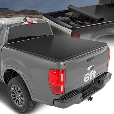 WHALEMOTOR Soft Roll-Up — 2019–2023 6' Bed for Ford Ranger