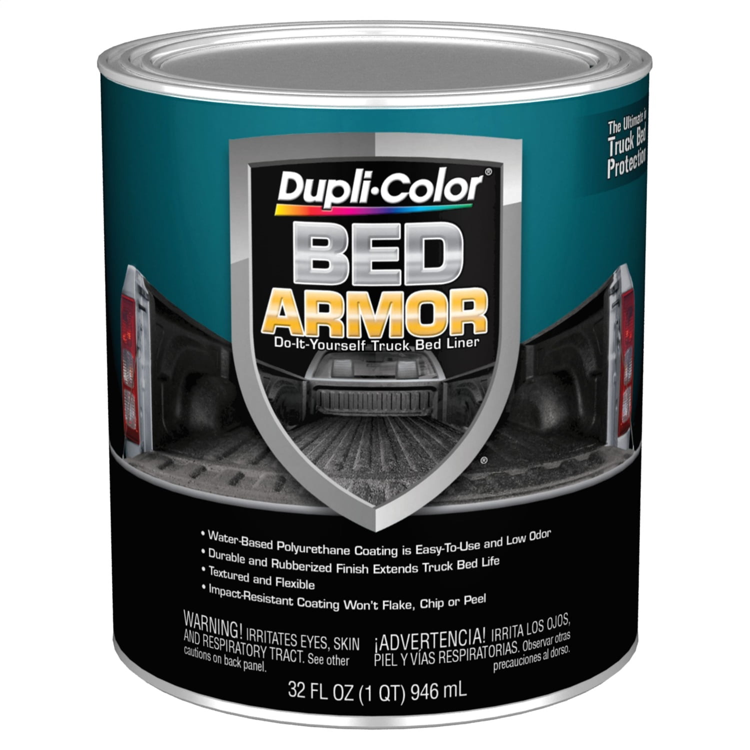 Dupli-Color Bed Armor BAQ2010 black quart truck bed liner