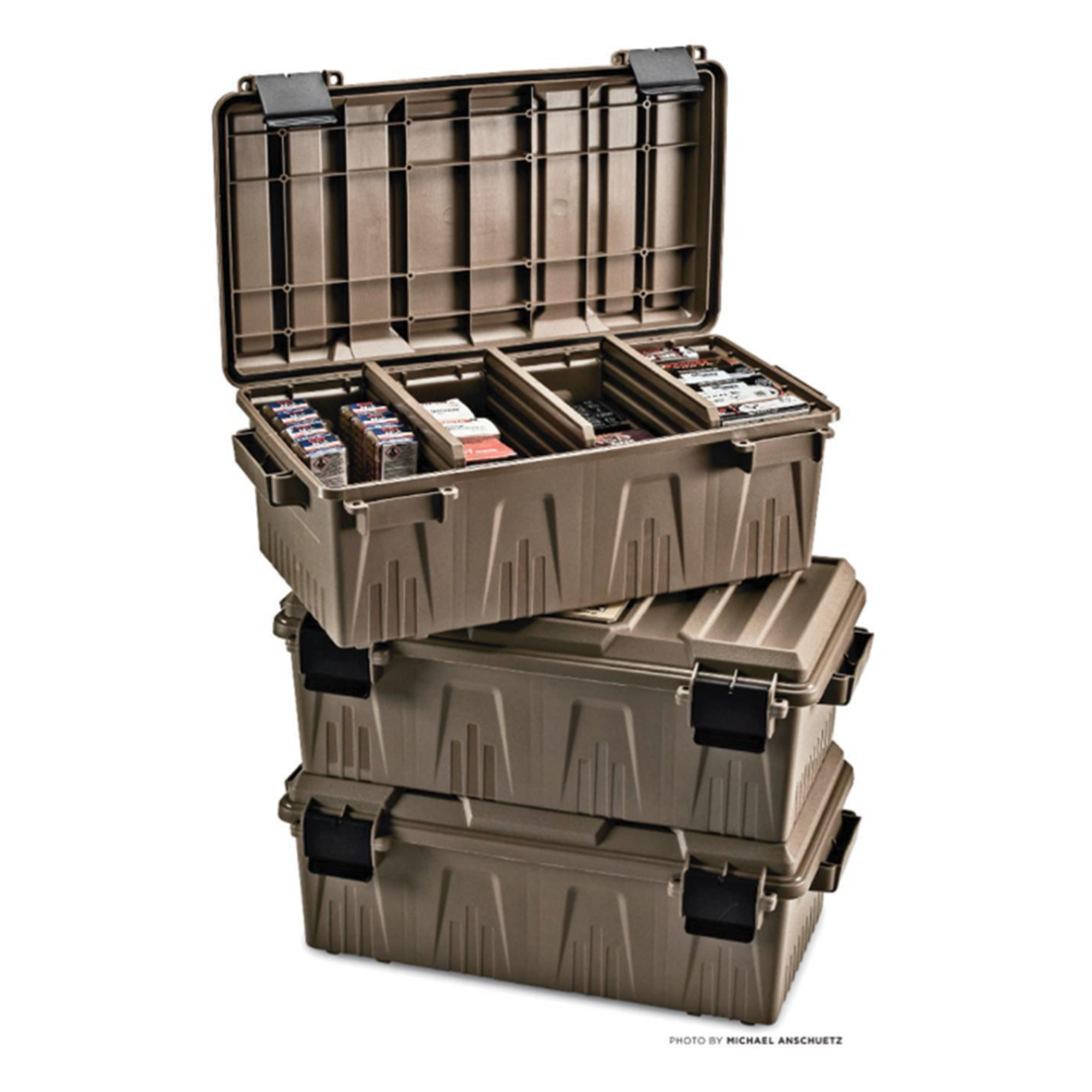 MTM ACDC30 water-resistant divided truck bed storage box