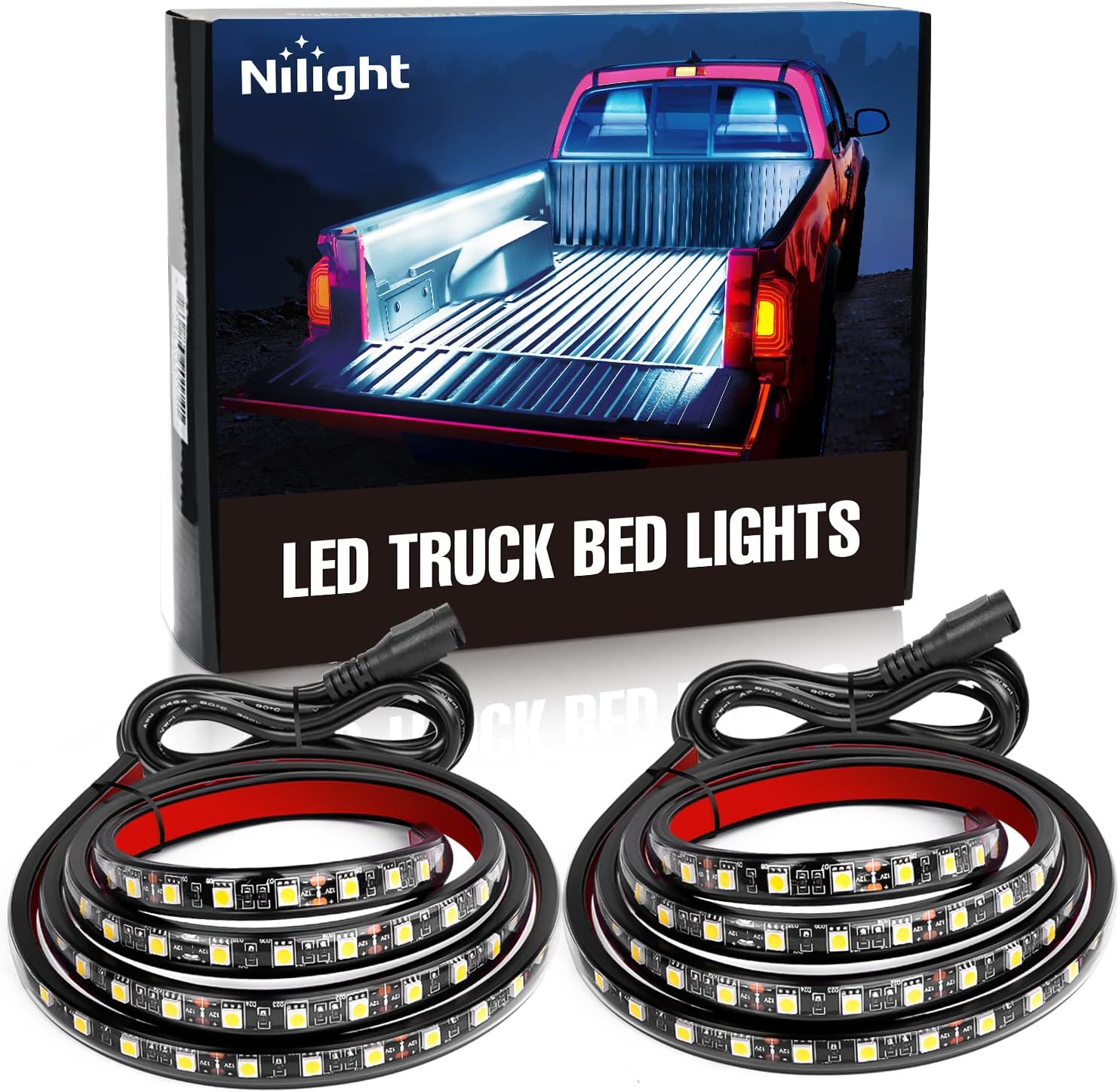 Nilight TR-05 2-piece 60-inch truck bed light strips