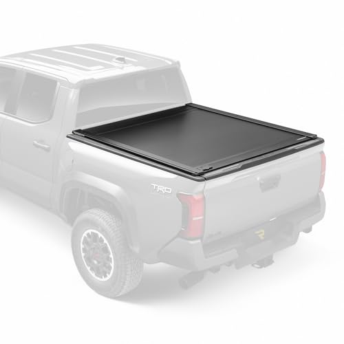 RetraxONE XR manual retractable tonneau cover with T-slot accessory rails