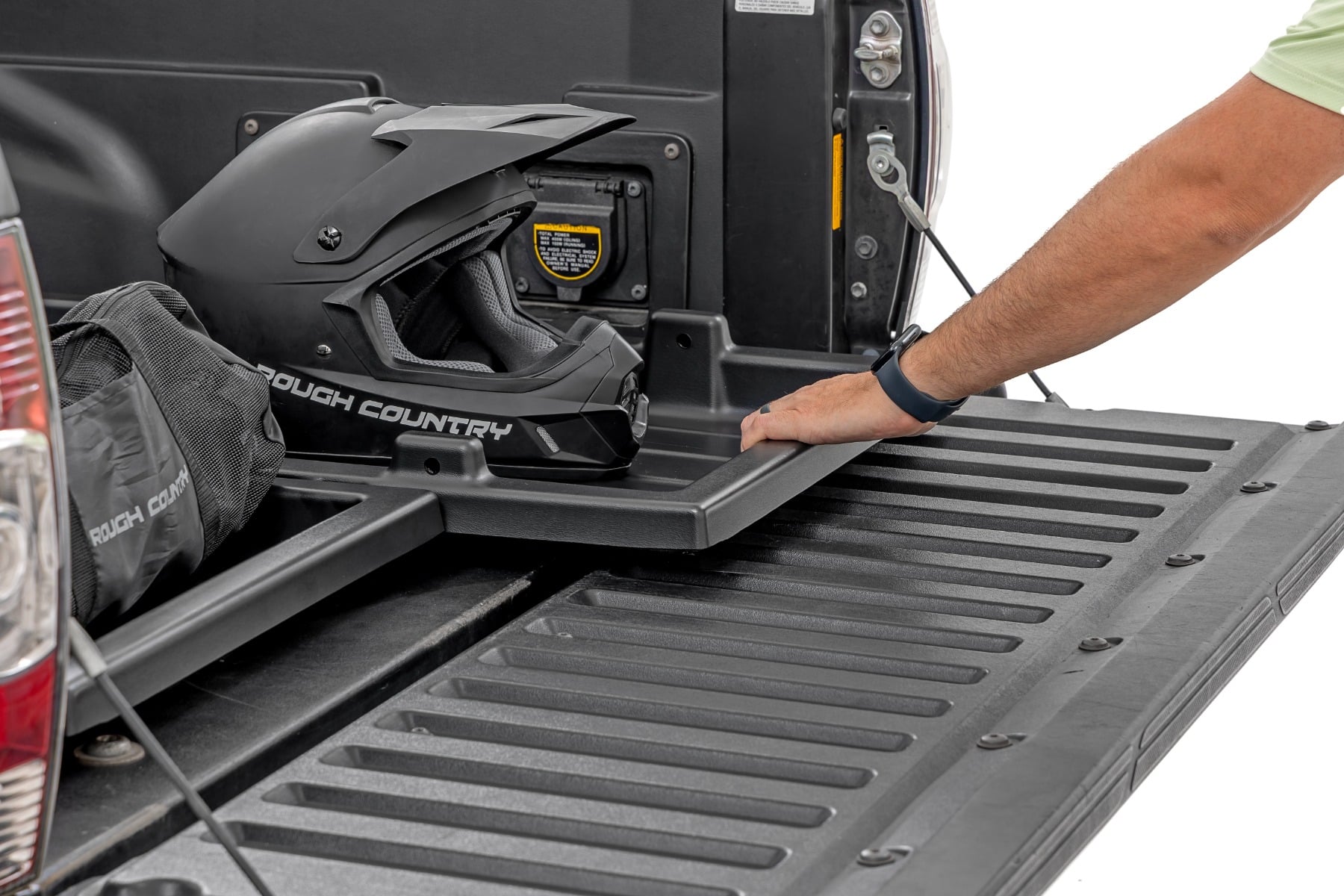 Rough Country slide-out truck bed cargo tray