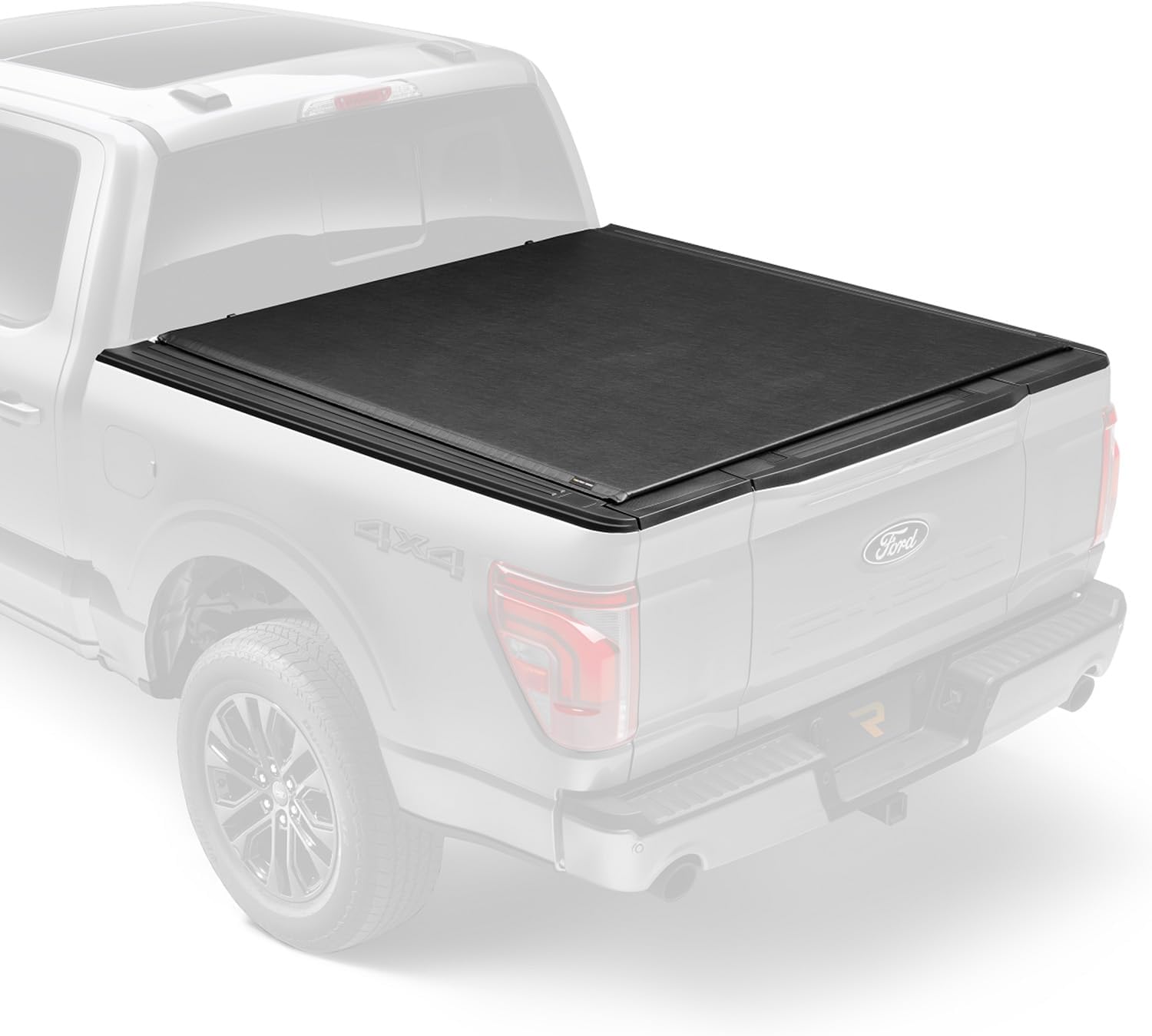TruXedo Lo Pro soft roll-up truck bed tonneau cover installed on a Ford F-150