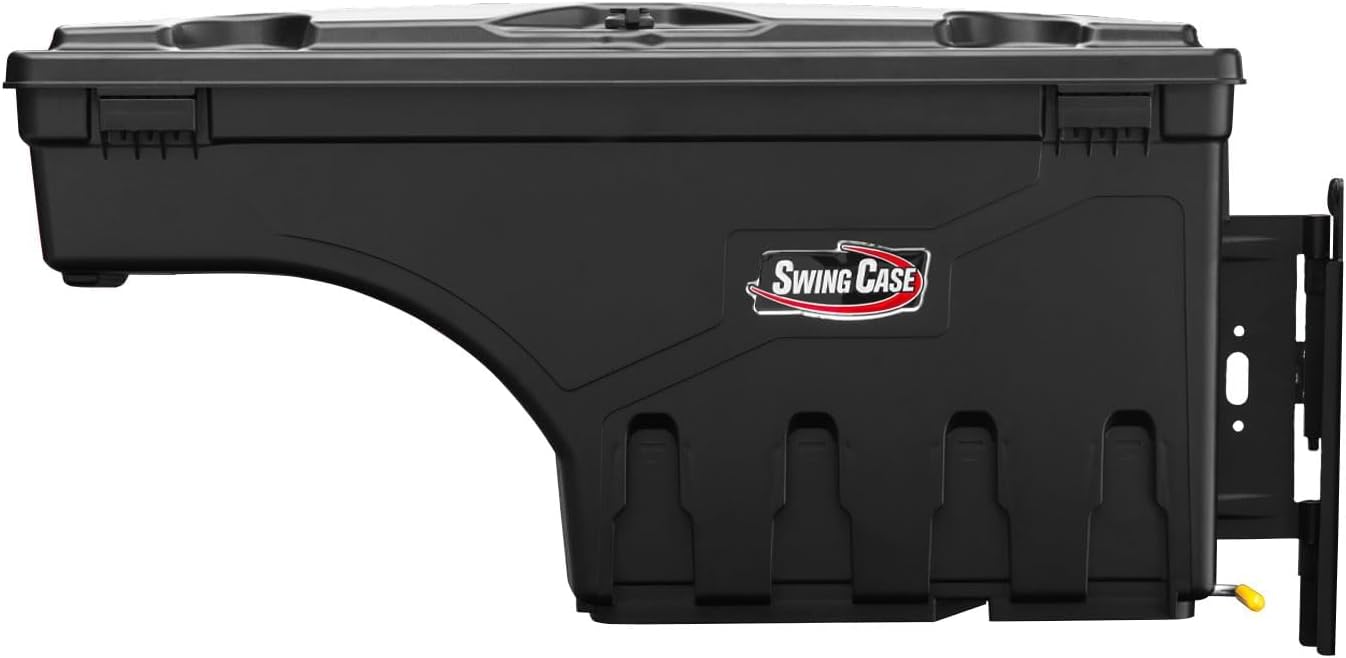 UnderCover SwingCase SC104P passenger-side swing-out truck tool box for Silverado Sierra 1500